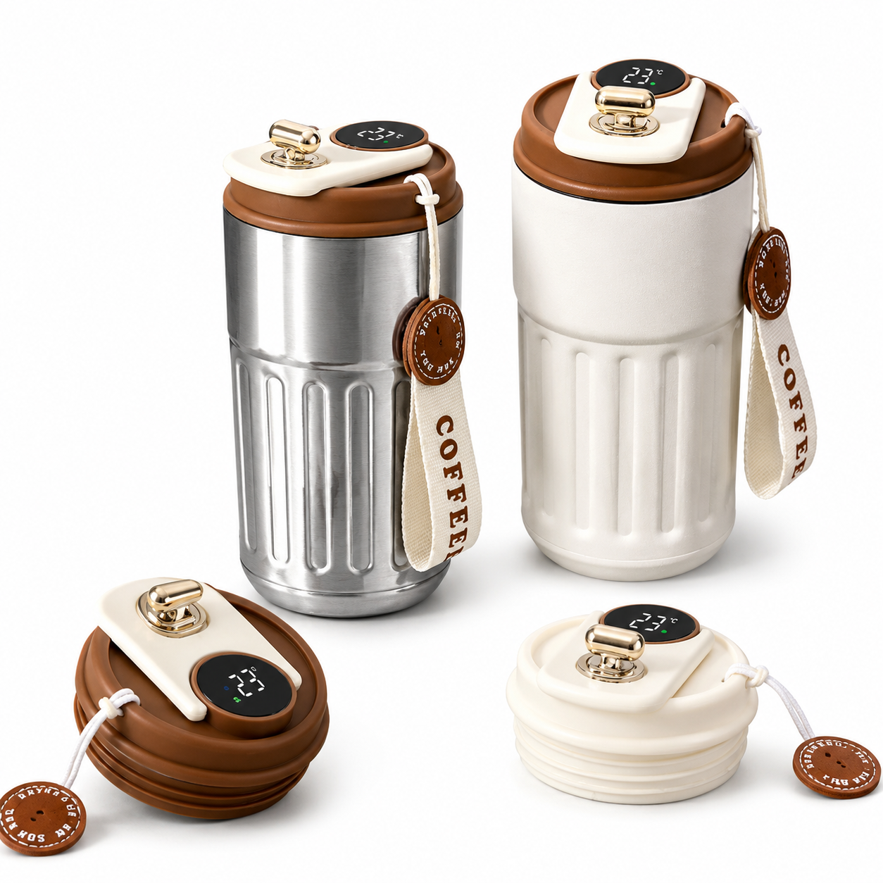 LEVARIA™ TempCore Smart Tumbler – Intelligent Thermal Cup