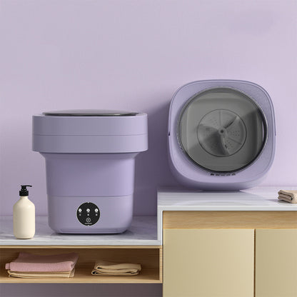 Mini Foldable Washing Machine Portable Mini Socks Underwear Panties Washing Machine Large Capacity 3 Models With Spinning Dry Gadgets
