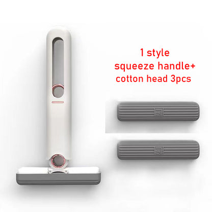 LEVARIA™ QuickSpin Clean Mop – Self-Wringing Mini Mop