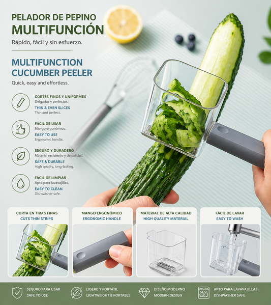LEVARIA™ SwiftPeel Pro – Stainless Steel Peeler