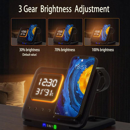 LEVARIA™ SmartDock Elite – 4-in-1 Wireless Charging Station