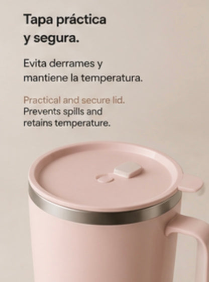 LEVARIA™ Magnetic Stirring Mug, Portable, Ideal for Coffee and Smoothies