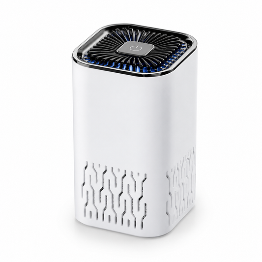 Car Air Purifier Portable Negative Ion Generator Removes Formaldehyde Dust Smoke Air Freshener for Home Car