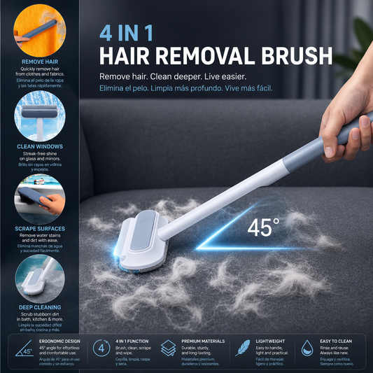LEVARIA™ DustSweep Pro – 4-in-1 Cleaning Brush