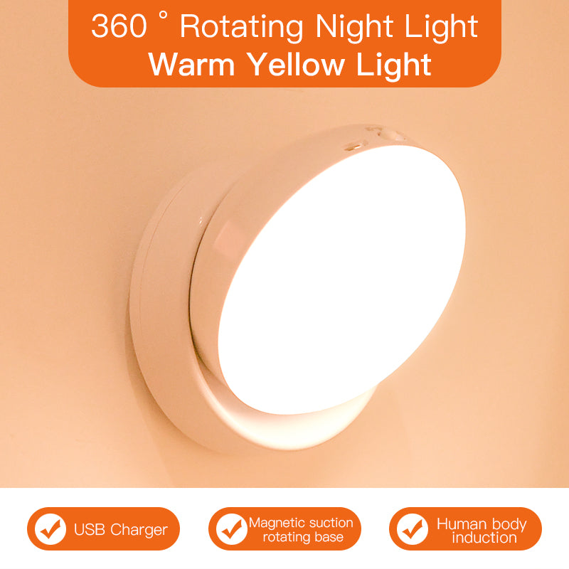 LEVARIA™ MotionGlow Night Light – Lámpara LED con Sensor de Movimiento 3 Modos