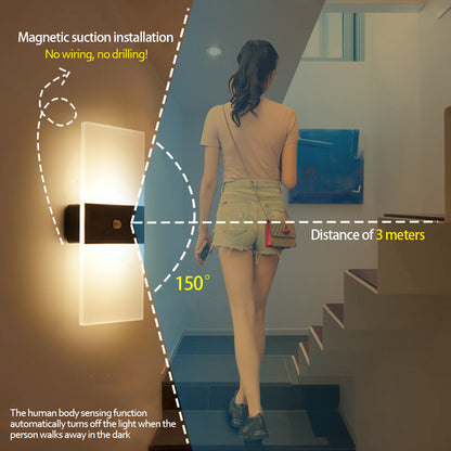 LEVARIA™ GlowBar Wireless Light – Rechargeable LED Wall Lamp