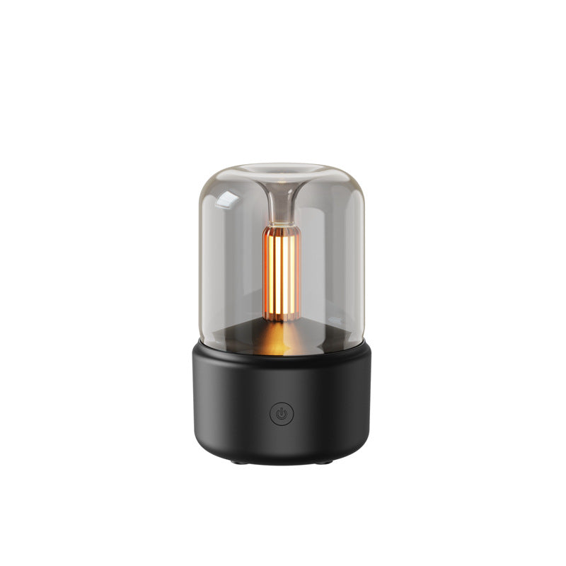 LEVARIA™ Difusor Aromático Efecto Vela | Humidificador con Luz Relajante y Aromaterapia