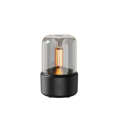 LEVARIA™ Difusor Aromático Efecto Vela | Humidificador con Luz Relajante y Aromaterapia