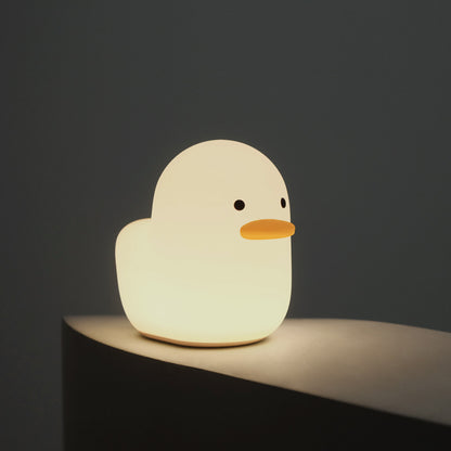 LEVARIA™ DuckGlow Night Lamp – Cute Silicone Night Light