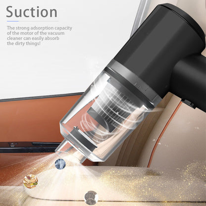 LEVARIA™ TurboVac Pro – High-Power Portable Mini Vacuum Cleaner