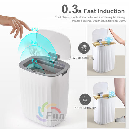 LEVARIA™ SmartTash Sense – Automatic Sensor Trash Can