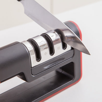 LEVARIA™ Afilador profesional de cuchillos, filo extra fino, para cortes sin dificultades