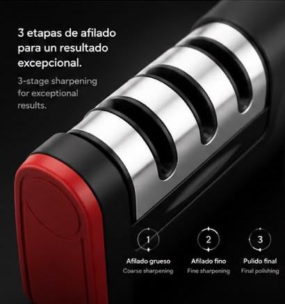 LEVARIA™ Professional Knife Sharpener, extra-fine edge, for effortless cuts