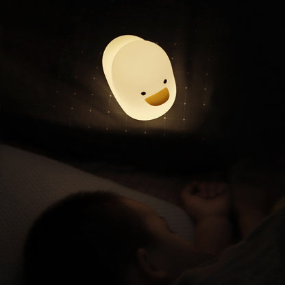 LEVARIA™ DuckGlow Night Lamp – Cute Silicone Night Light