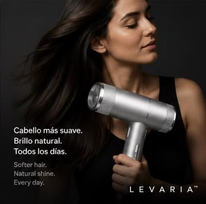 LEVARIA™ Secadora de Cabello Profesional 1200-1599W con Iones Negativos – Aire Frío y Caliente con Difusor New Concept Hair Dryer Household Hair