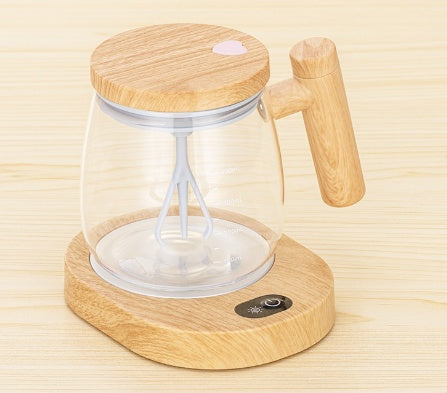 LEVARIA™ AutoMix Smart Mug – Self-Stirring Coffee Cup