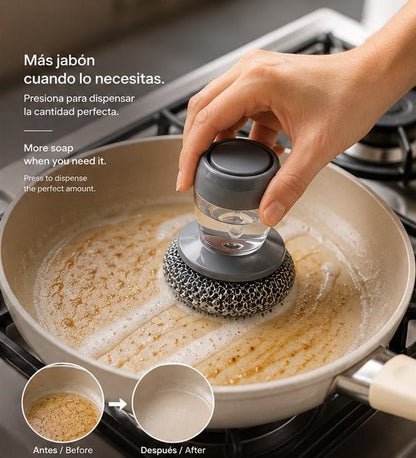 LEVARIA™ Multifunctional Cleaning Brush — Effortlessly Removes Grease and Dirt