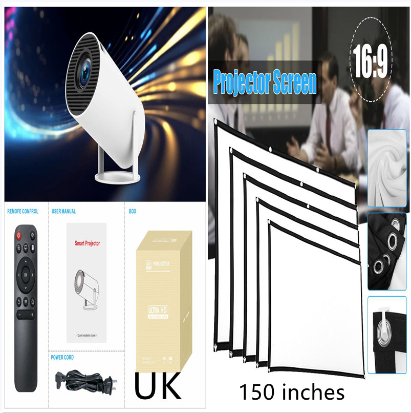 HY300 LEVARIA™ CinemaBeam Pro – Smart Mini Projector HD