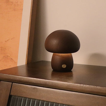 LEVARIA™ Lámpara Nocturna Minimalista de Madera | Luz Cálida para un Ambiente Relajante