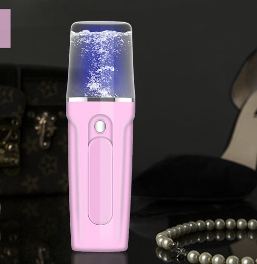 LEVARIA™ Nano Mist Facial Portátil 2 en 1 — Hidratación Instantánea + Power Bank