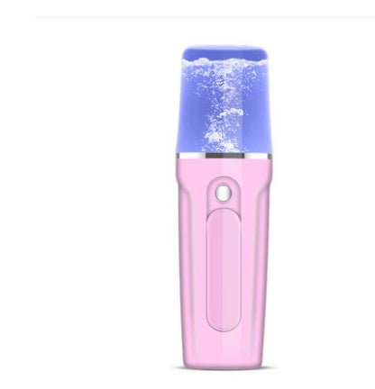 LEVARIA™ Nano Mist Facial Portátil 2 en 1 — Hidratación Instantánea + Power Bank