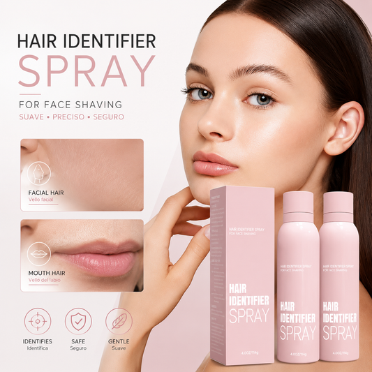 Hair Identifier Spray LEVARIA™ SilkSkin Hair Eraser – Facial Hair Removal Spray