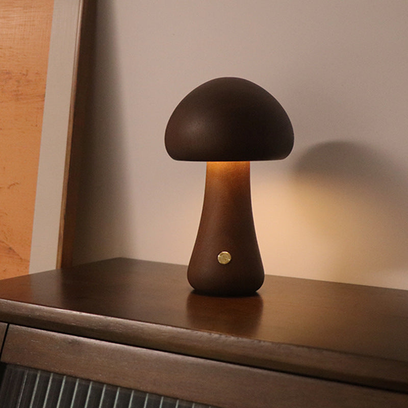LEVARIA™ Lámpara Nocturna Minimalista de Madera | Luz Cálida para un Ambiente Relajante