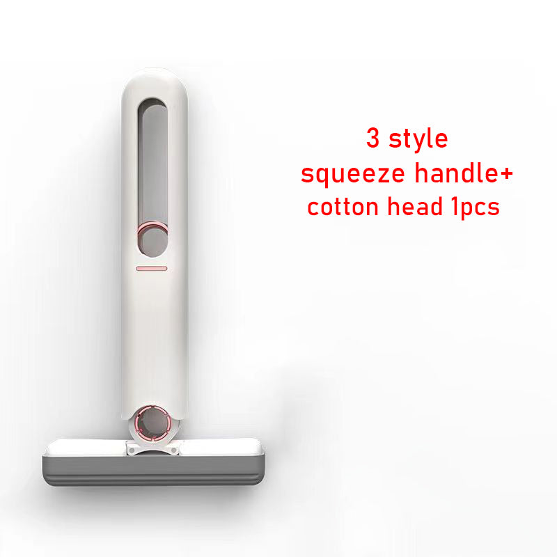 LEVARIA™ QuickSpin Clean Mop – Self-Wringing Mini Mop
