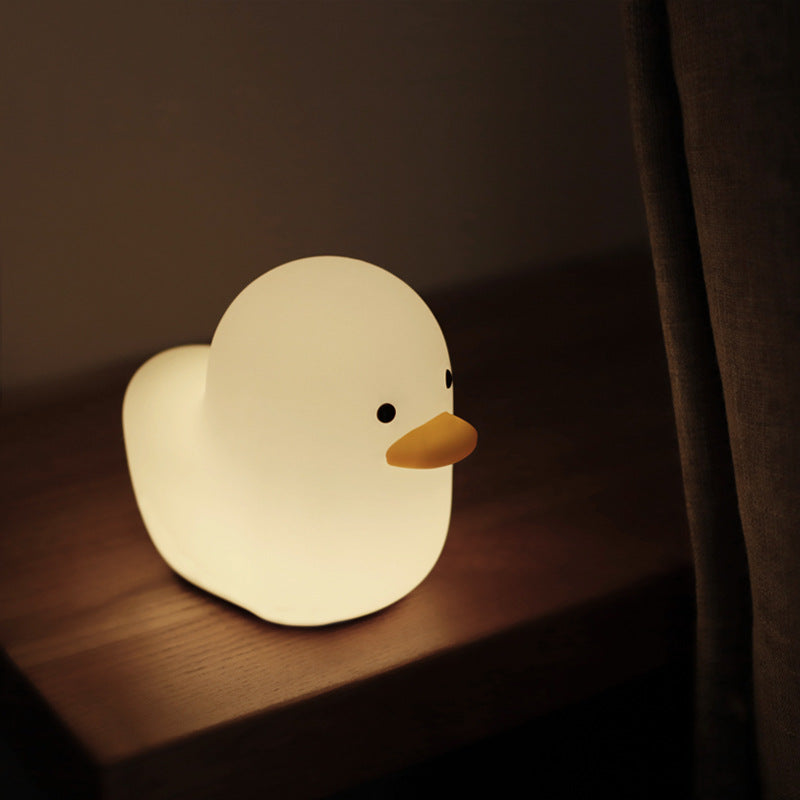 LEVARIA™ DuckGlow Night Lamp – Cute Silicone Night Light