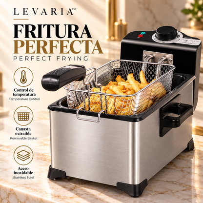 Household 3L French Fries Electromechanical Fryer