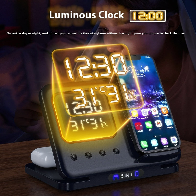 LEVARIA™ SmartDock Elite – 4-in-1 Wireless Charging Station