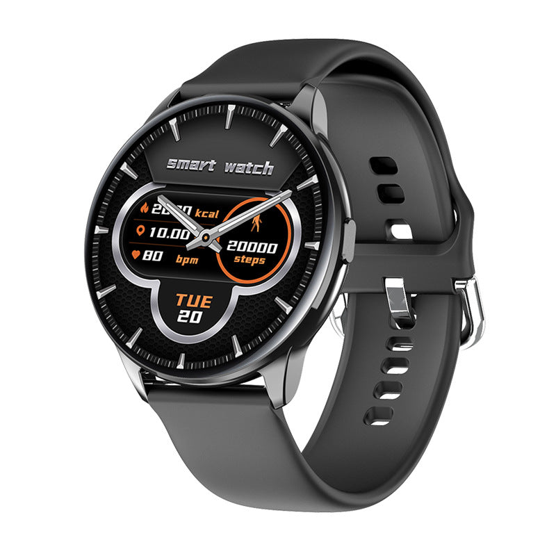LEVARIA™ Noir Watch – Luxury Smartwatch Edition