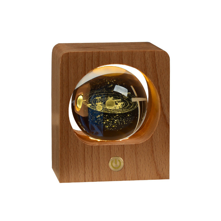 LEVARIA CrystalGlow Orb Light 