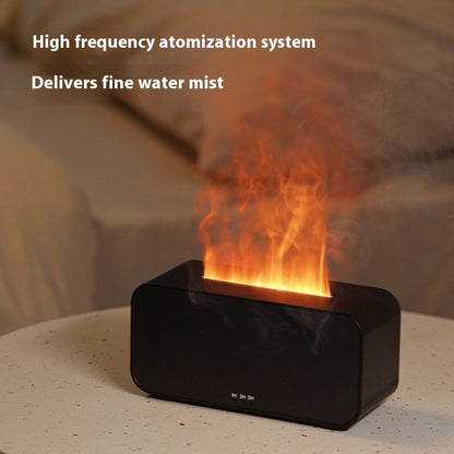 LEVARIA™ JellyFlame Diffuser – Aromatherapy Flame Humidifier