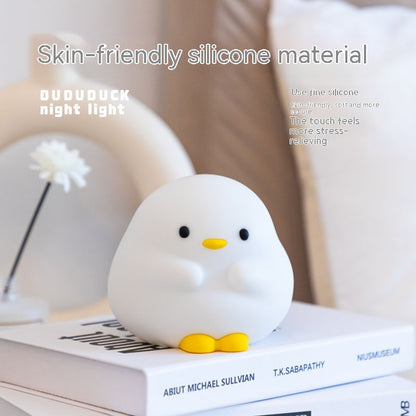 LEVARIA™ Lámpara Patito LED Táctil | Luz Nocturna Recargable Súper Tierna y Relajante