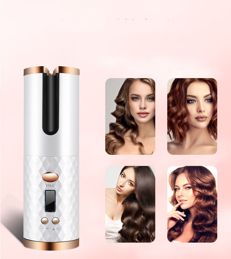 LEVARIA™ Rizador Automático Inalámbrico — Rizos Perfectos en Minutos Sin Esfuerzo