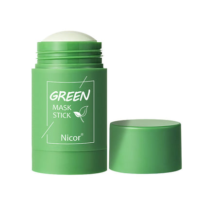LEVARIA™ GlowClay Duo Mask – Green Tea & Eggplant Acne Treatment