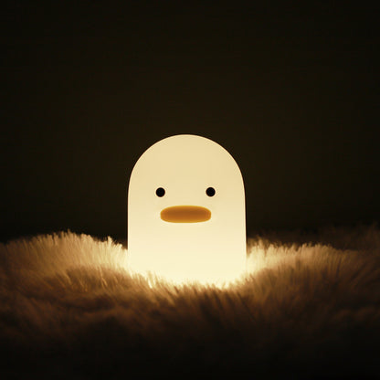 LEVARIA™ DuckGlow Night Lamp – Cute Silicone Night Light
