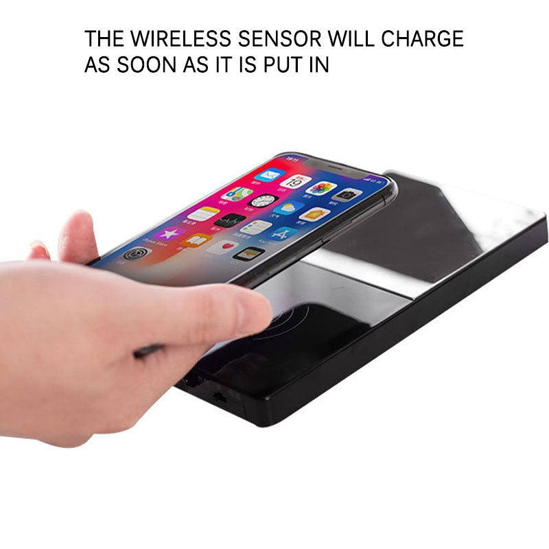 LEVARIA™ WarmCharge Pad – Smart Mug Warmer & Wireless Charger 2-in-1