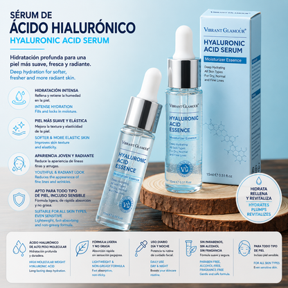 suero hidratante ácido hialurónico
