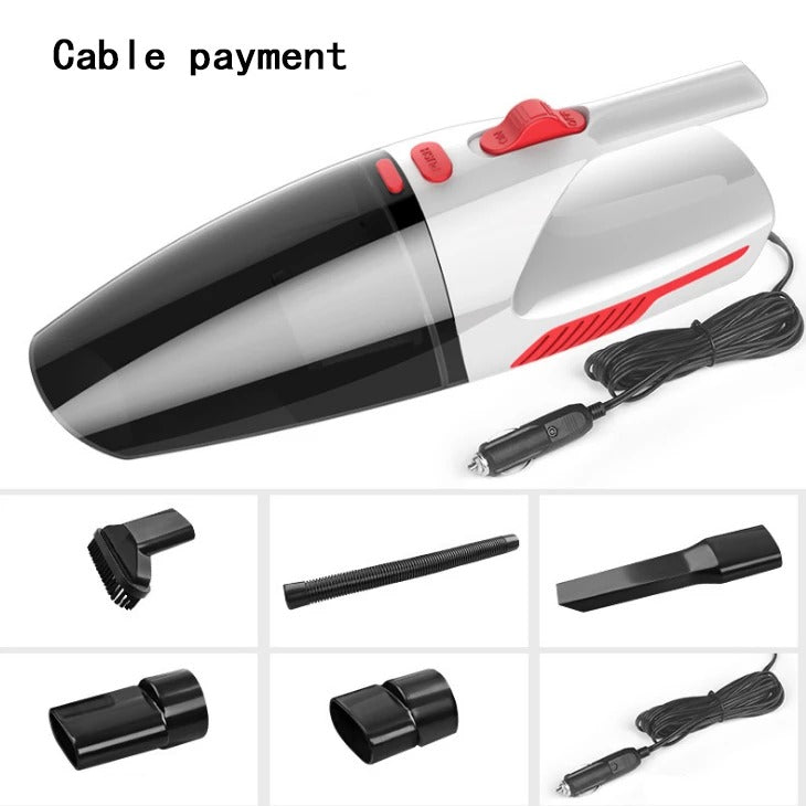 LEVARIA™ TurboVac CarPro 120W – Wet & Dry Car Vacuum Cleaner