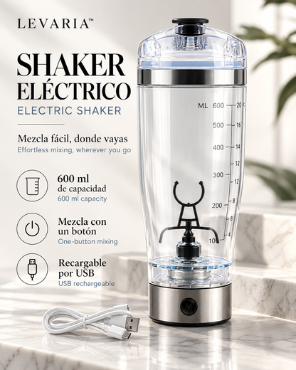 Electric Protein Shake Stirrer USB Shake Bottle Milk Coffee Blender Kettle Sports And Fitness Charging Electric Shaker Cup