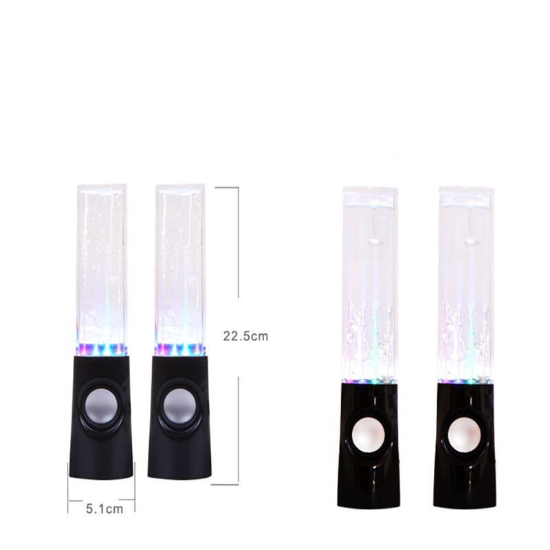 LEVARIA™ AquaBeat Speakers – RGB Water Rhythm Sound System