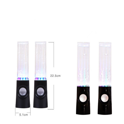 LEVARIA™ AquaBeat Speakers – RGB Water Rhythm Sound System