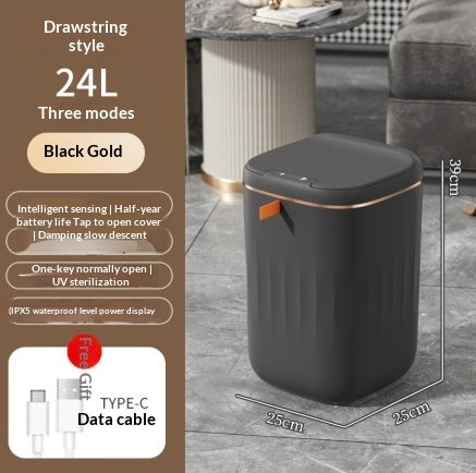 LEVARIA™ SmartTash Sense – Automatic Sensor Trash Can
