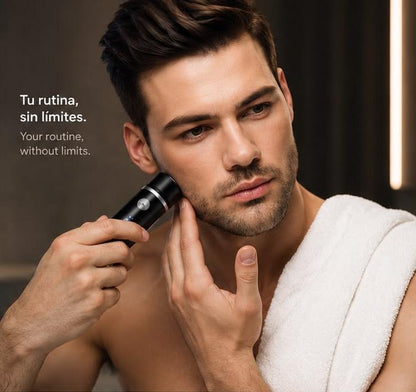LEVARIA™ Afeitadora Eléctrica Profesional — Afeitado Suave, Rápido y Sin Irritación