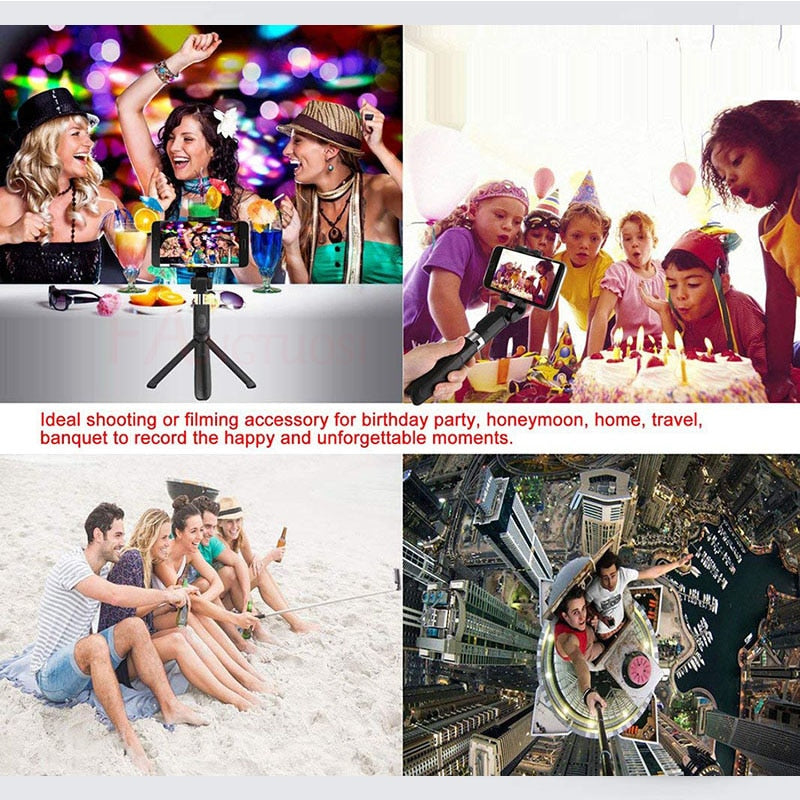 LEVARIA™ Compatible with iPhone. Selfie Tripod