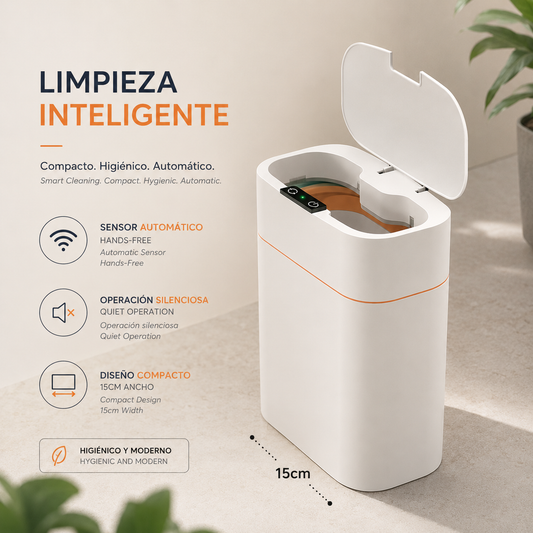 LEVARIA™ SmartTash Sense – Automatic Sensor Trash Can