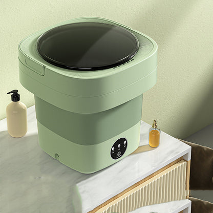 Mini Foldable Washing Machine Portable Mini Socks Underwear Panties Washing Machine Large Capacity 3 Models With Spinning Dry Gadgets