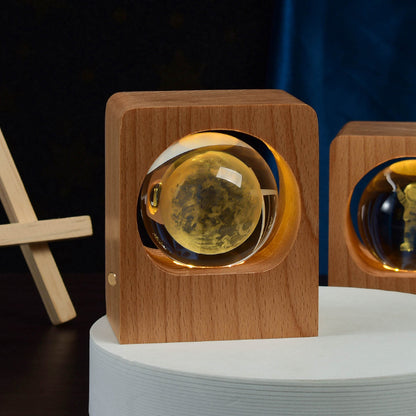 LEVARIA CrystalGlow Orb Light 